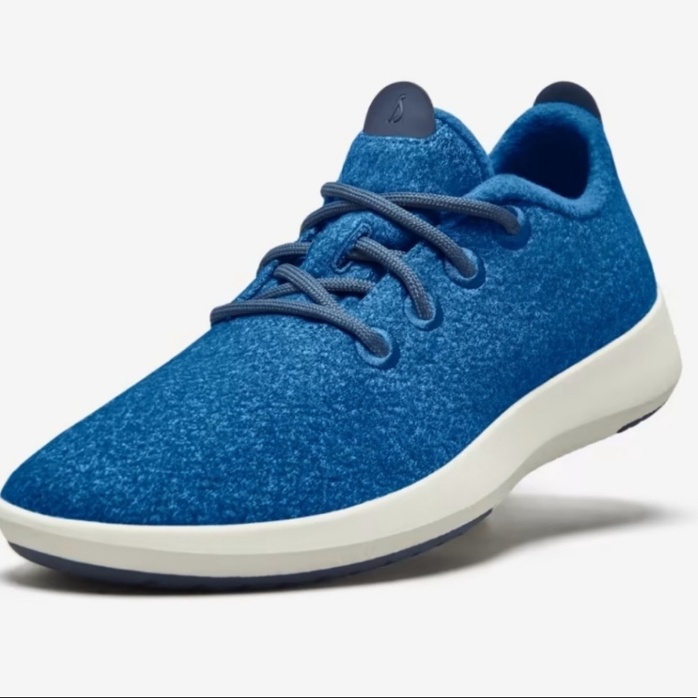 Allbirds Women's Blue Wool Runners Mizzles